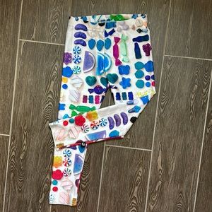 Terez leggings never worn!! Little girls large similar to a small size 6.